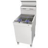 150,000 BTU 5 Burner Commercial Gas Fryer 75-80 lb Natural Gas