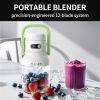 Portable Blender, Personal Blender for Smoothies & Shakes, Cordless, 33oz BPA-Free Vessel, Leakproof Lid with Sip Spout, USB-C Rechargeable
