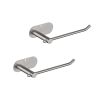 2 Pack Paper Towel Holder - Self-Adhesive or Drilling, stainless steel wall-mounted paper towel holder for kitchen, bathroom
