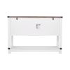 Coffee Bar Cabinet, 47.3 x 15.7 x 32.7 in Farmhouse Coffee Bar Cabinet with 4-Tier Storage, Coffee Bar Table with Barn Doors