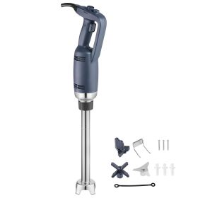Commercial Immersion Blender, 350W Heavy Duty Hand Mixer, 16 inch Stepless Variable Speed Mixer with Stainless Steel Blade