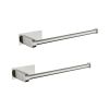 2 Pack Paper Towel Holder Wall Mount, Self-Adhesive or Drilled Paper Towel Holder Under Cabinet. Suitable for kitchen, bathroom, pantry
