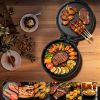 Pizzas Cooker with Non-Stick Coating for Barbecue