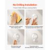 Suction Cup Hooks 6 Pack, 2.76 x 3.54 x 1.57 inch, 10 LBS Max Load Clear Shower Suction Cups, Strong and Reusable Heavy Duty Wall Holder, for Loofah