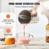 Milkshake Maker, 375W Electric Milkshake Machine, Single Head Drink Mixer Blender Machine, LED Intelligent Microswitch