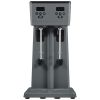 Milkshake Maker, 375W x 2 Electric Milkshake Machine, Commercial Double Heads Drink Mixer Blender, LED Intelligent Microswitch