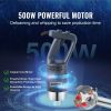 Commercial Immersion Blender, 500W Heavy Duty Hand Mixer, 16 inch Stepless Variable Speed Mixer with Stainless Steel Blade
