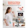 Milkshake Maker, 150W Milk Shake Maker Mixer, Single Head Drink Mixer Blender Machine