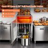 150,000 BTU 5 Burner Commercial Gas Fryer 75-80 lb Natural Gas