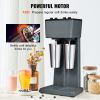 Milkshake Maker, 375W x 2 Electric Milkshake Machine, Double Heads Drink Mixer Blender Machine