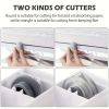 6-in-1 Wall-Mounted Kitchen Organizer & Storage Box with Trash Dispenser and Foil/Plastic Wrap Holder - Space-Saving Cabinet Organizer