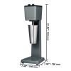 Milkshake Maker Machine, 375W Commercial Milk Shake Maker Mixer, Single Head Drink Mixer Blender Machine